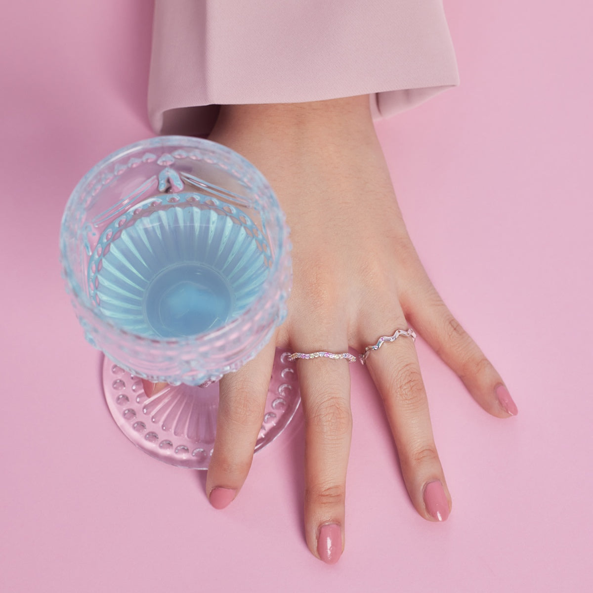 [Max Jewelry ]Ornate Vibrant Round Cut Daily Ring