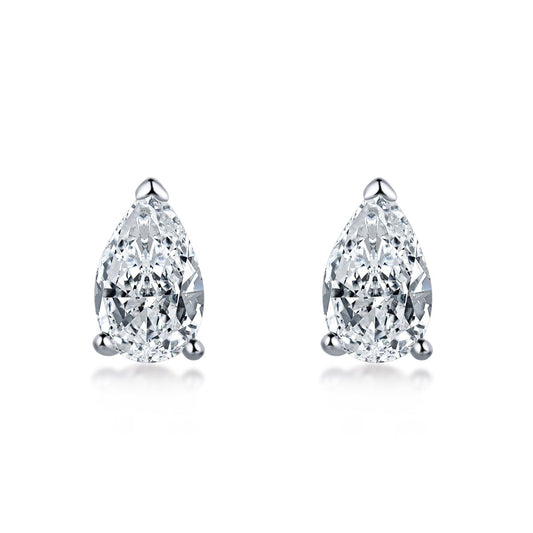 [Max Jewelry ]Ornate Water Drop Shape Earrings
