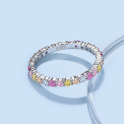 [Max Jewelry ]Elegant Vivid Round Cut Daily Ring