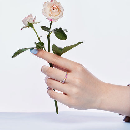 [Max Jewelry ]Dazzling Resplendent Round Cut Party Ring