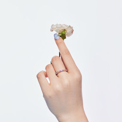 [Max Jewelry ]Dazzling Resplendent Round Cut Party Ring