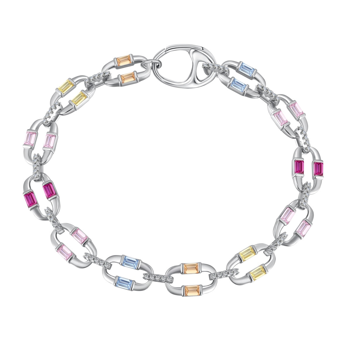 [Max Jewelry ]Dazzling Colorful Daily Bracelet