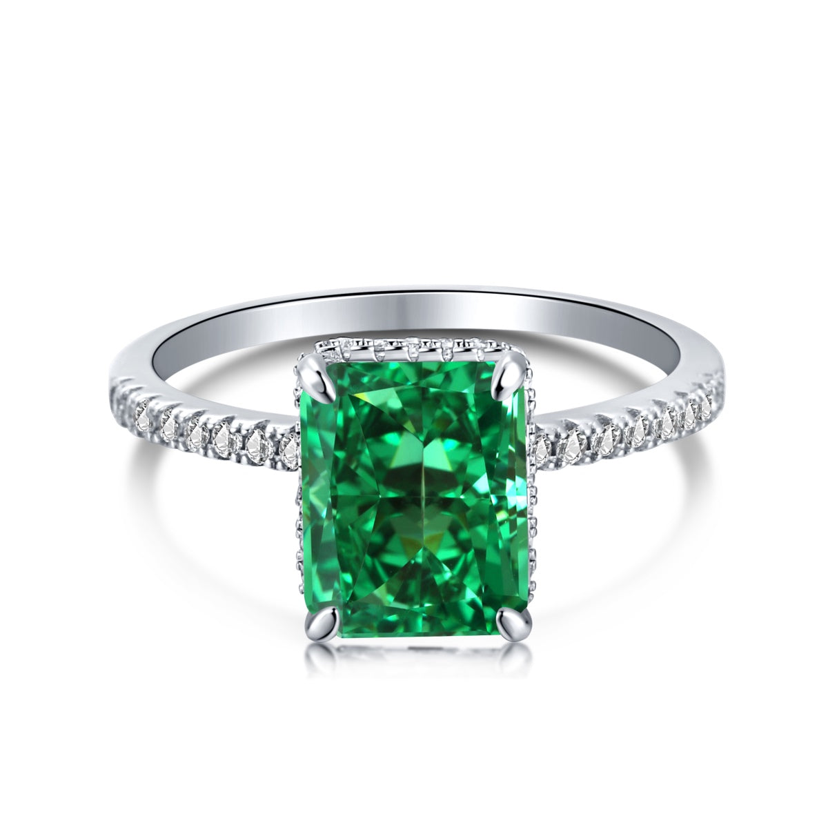 [Max Jewelry ]4.0 Carat Luxurious Engagement Ring