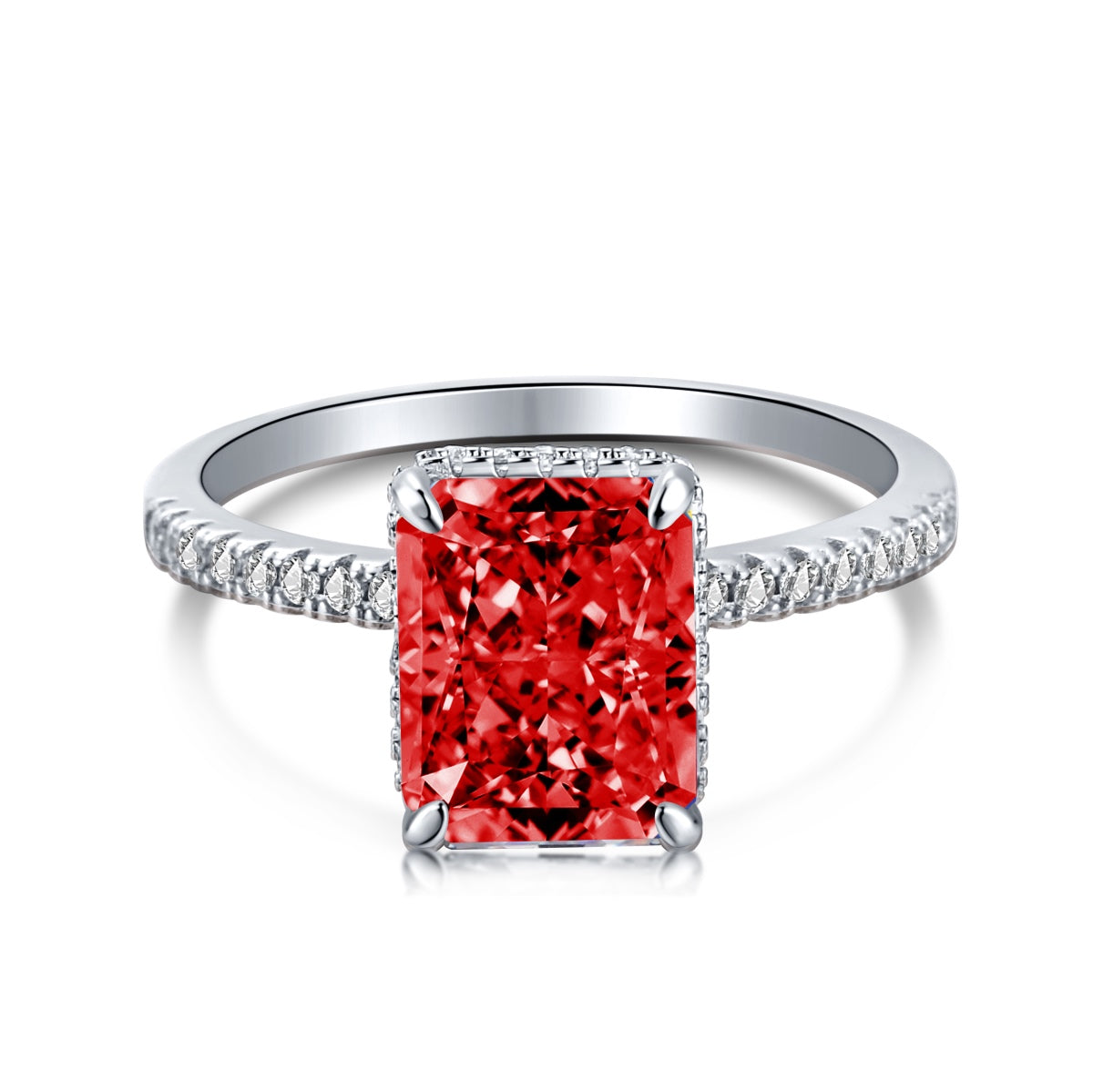 [Max Jewelry ]4.0 Carat Luxurious Engagement Ring