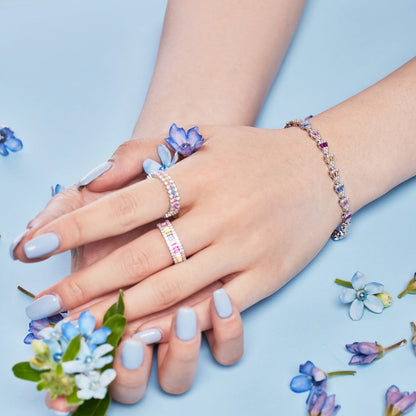 [Max Jewelry ]Radiant Water Drop Shape Daily Bracelet