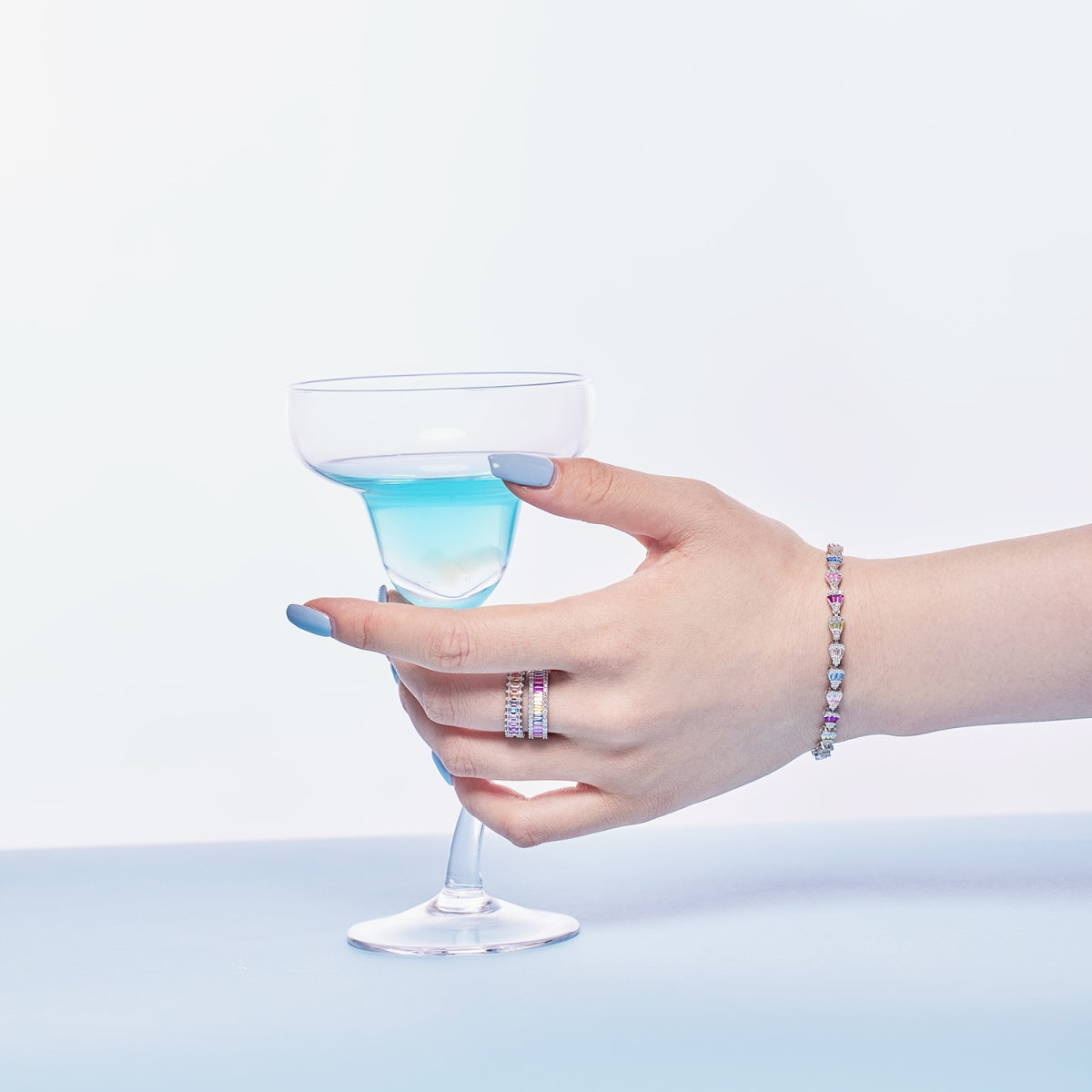 [Max Jewelry ]Radiant Water Drop Shape Daily Bracelet