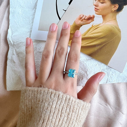 [Max Jewelry ]4.0 Carat Luxurious Engagement Ring
