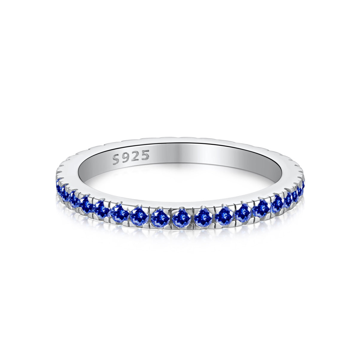 [Max Jewelry ]Delicate Sparkling Round Cut Daily Ring