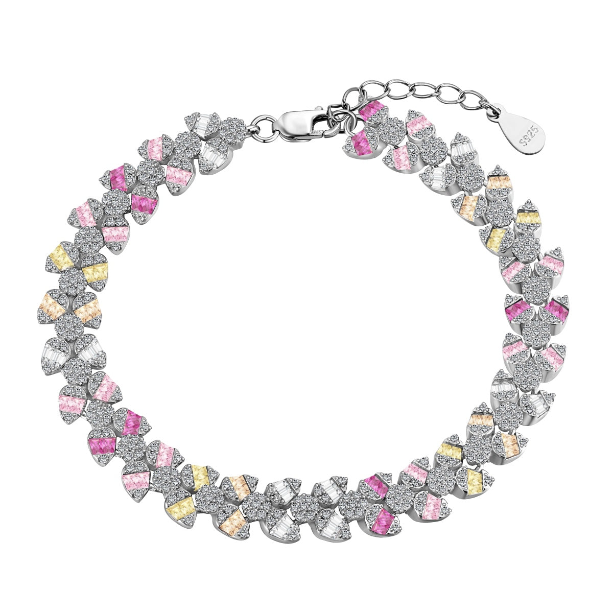 [Max Jewelry ]Dainty Exquisite Flower Shape Daily Bracelet