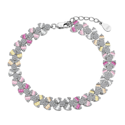 [Max Jewelry ]Dainty Exquisite Flower Shape Daily Bracelet