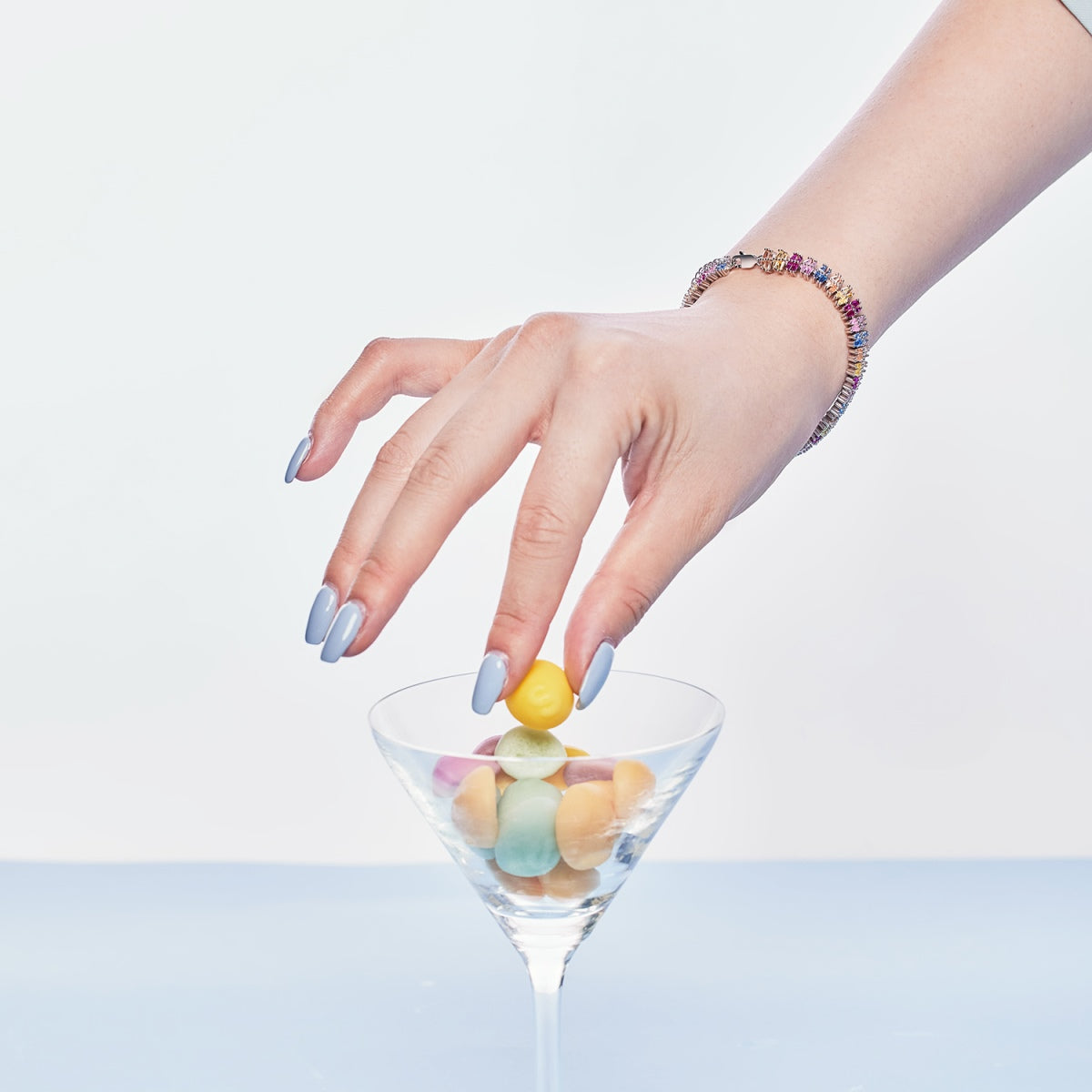 [Max Jewelry ]Sparkling Exquisite Multi Cut Party Bracelet