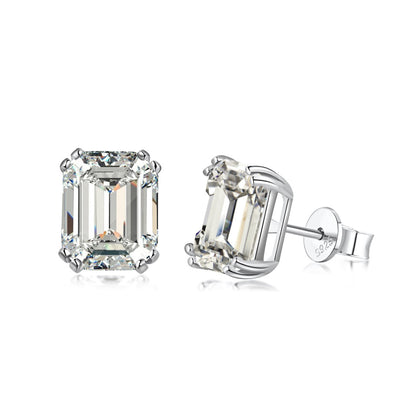 [Max Jewelry ]Dazzling Square Shape Earrings