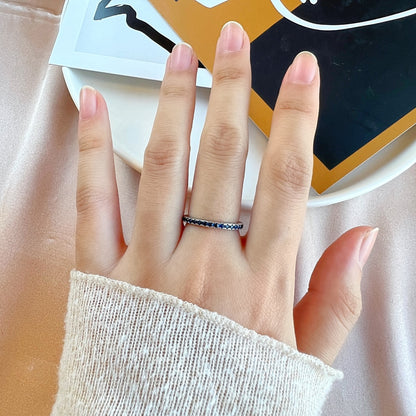 [Max Jewelry ]Delicate Sparkling Round Cut Daily Ring