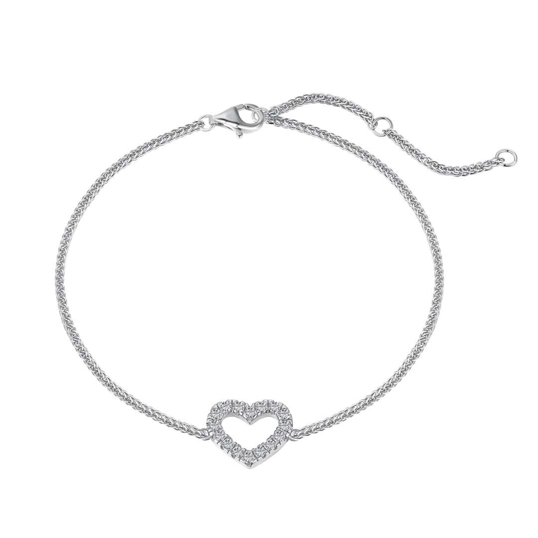 [Max Jewelry ]Heart Shape Lover Bracelet