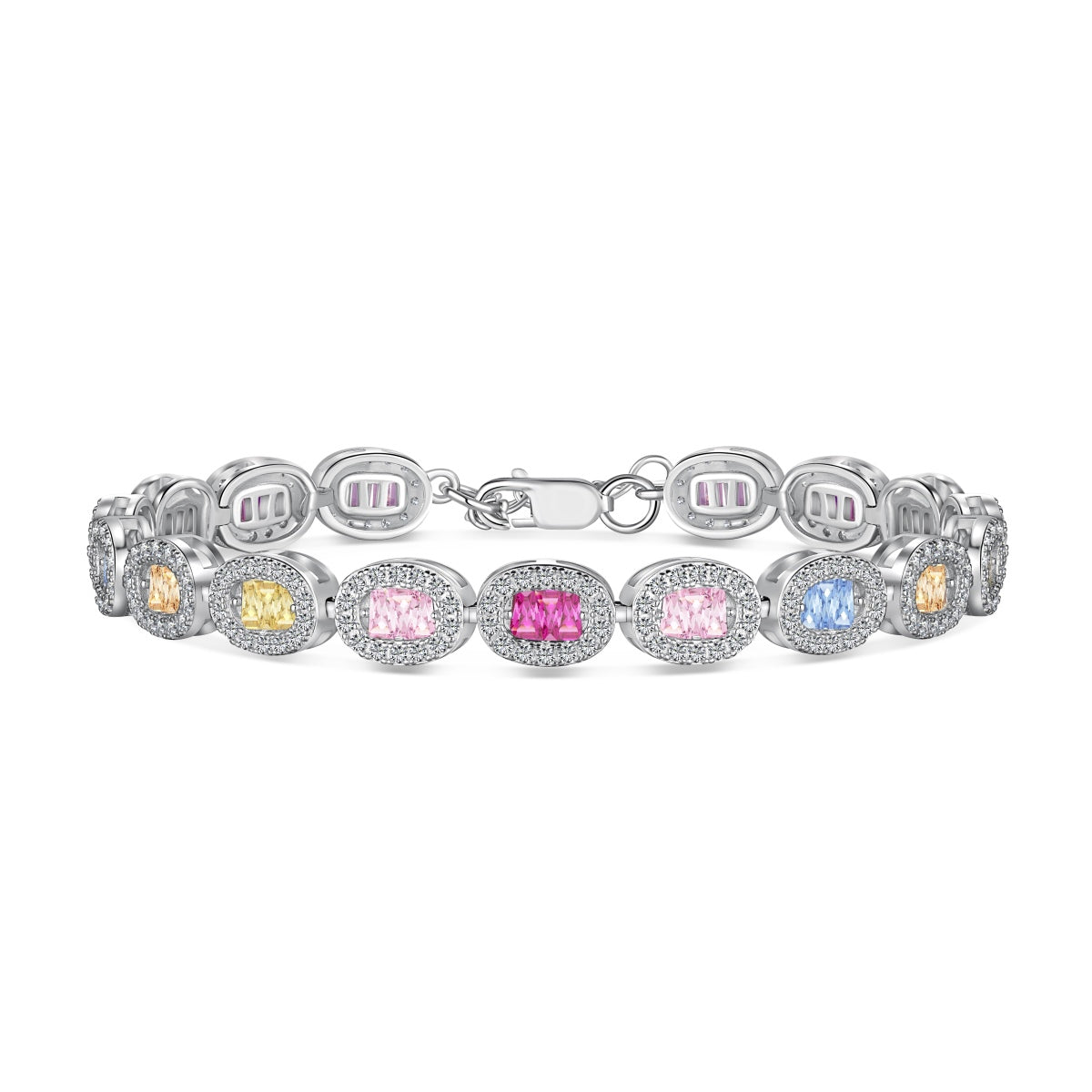 [Max Jewelry ]Exquisite Ornate Emerald Cut Daily Bracelet