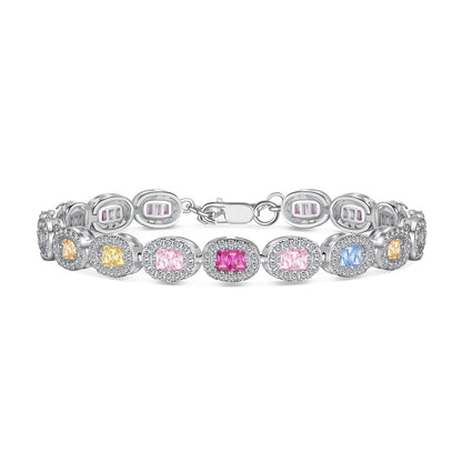 [Max Jewelry ]Exquisite Ornate Emerald Cut Daily Bracelet