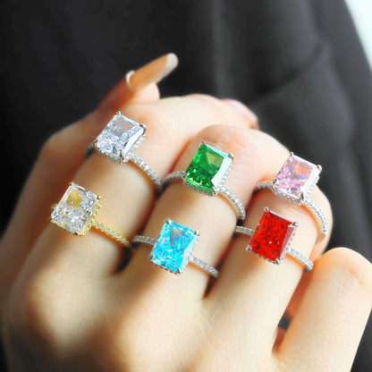 [Max Jewelry ]4.0 Carat Luxurious Engagement Ring