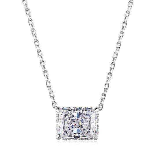 [Max Jewelry ]Luxurious Square Shape Colorful Necalack