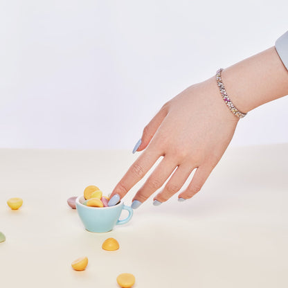 [Max Jewelry ]Dazzling Unique Multi Shape Daily Bracelet