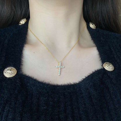 [Max Jewelry ]Unique Cross Shape Necklace