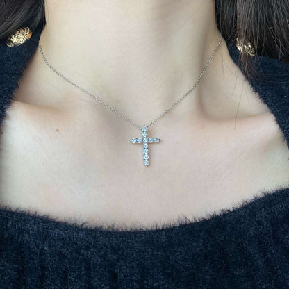 [Max Jewelry ]Unique Cross Shape Necklace