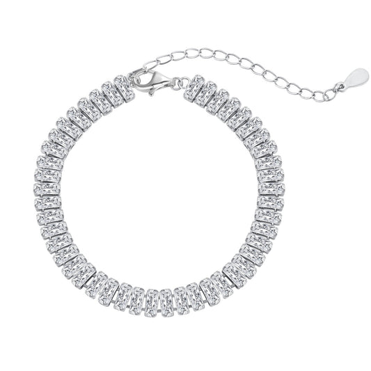 [Max Jewelry ]Exquisite Emerald Cut Daily Bracelet