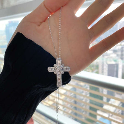 [Max Jewelry ]Gypsophila With Dimonds Necklace
