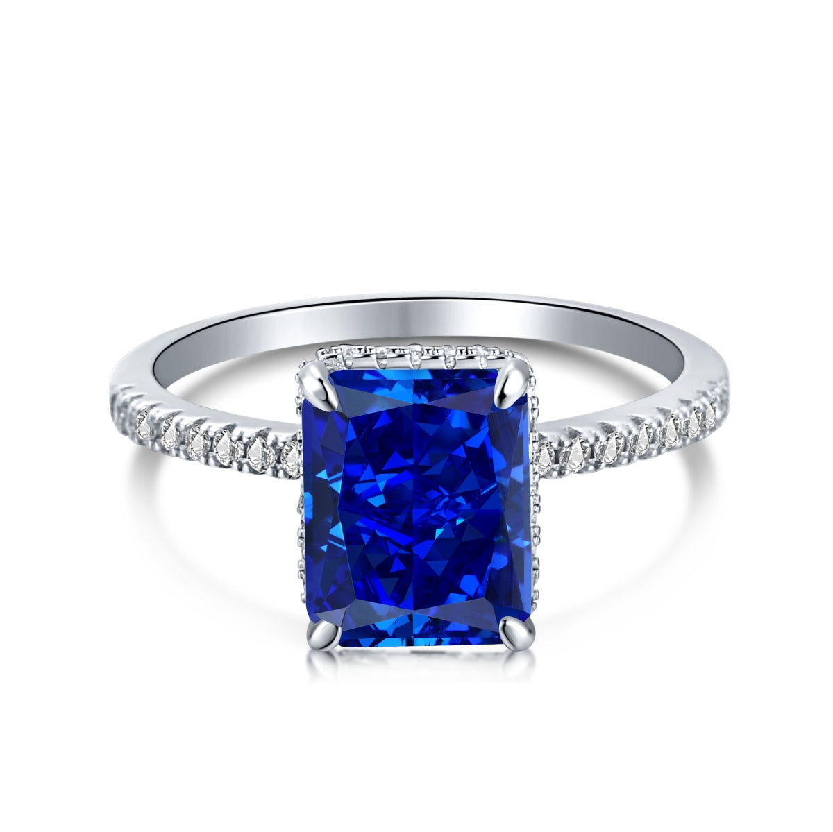[Max Jewelry ]4.0 Carat Luxurious Engagement Ring