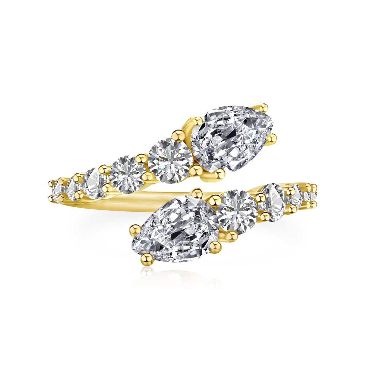 [Max Jewelry ]Delicate Lively Snake Shape Daily Ring