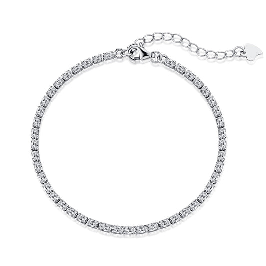 [Max Jewelry ]Elegant Emerald Cut Daily Bracelet