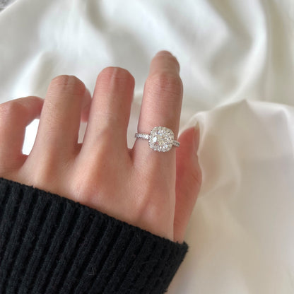 [Max Jewelry ]Dazzling Resplendent Round Cut Wedding Ring