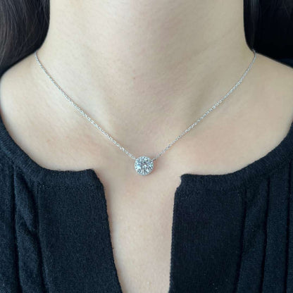 [Max Jewelry ]Luxurious Round Cut Necklace