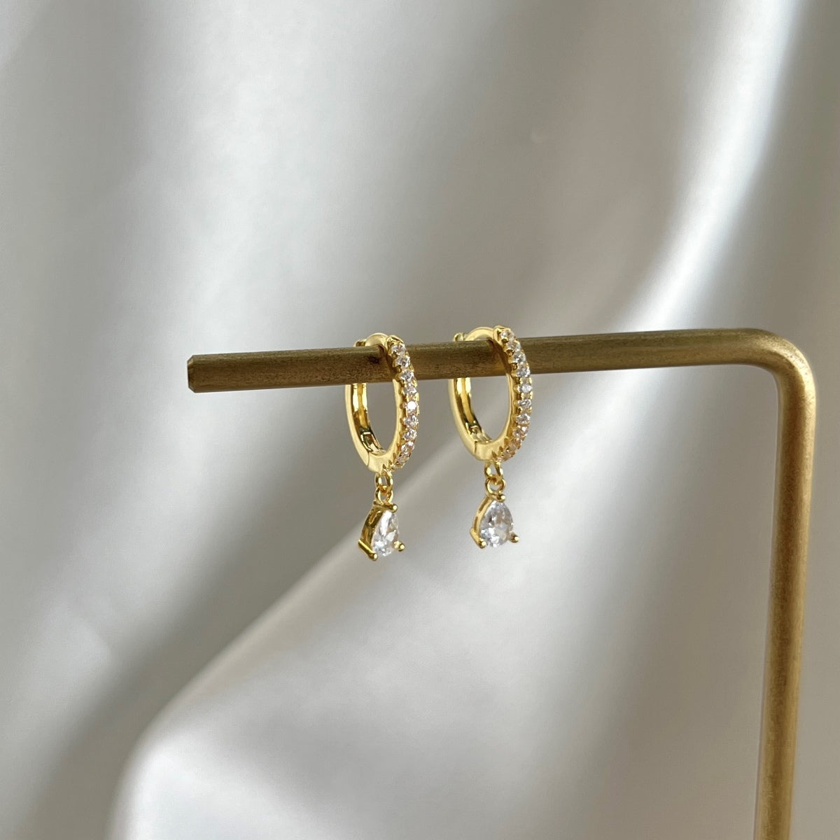 [Max Jewelry ]Luxurious Geometric Drop Earrings