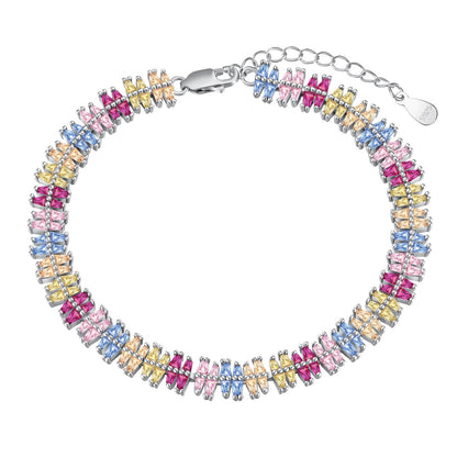 [Max Jewelry ]Sparkling Exquisite Multi Cut Party Bracelet