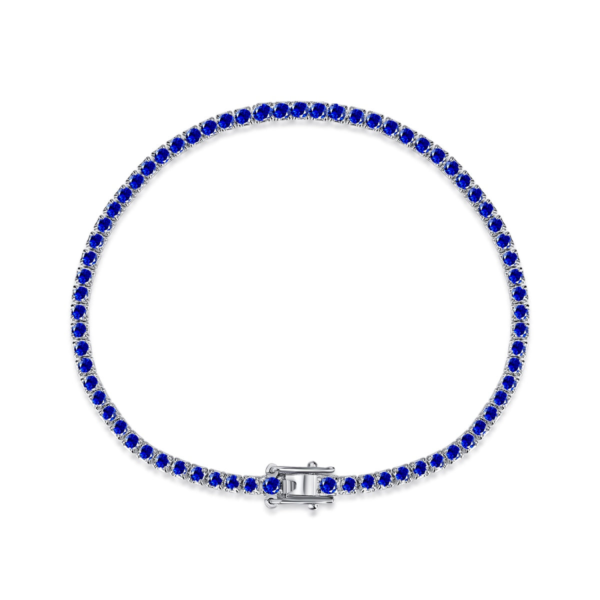 [Max Jewelry ]Dazzling Colorful Round Cut Daily Bracelet