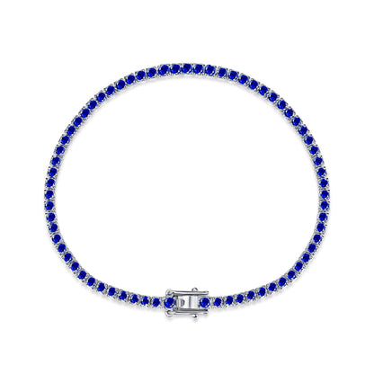 [Max Jewelry ]Dazzling Colorful Round Cut Daily Bracelet