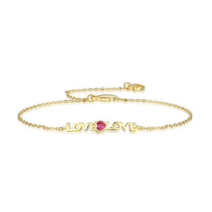 [Max Jewelry ]Romantic Heart Shape Lover Bracelet