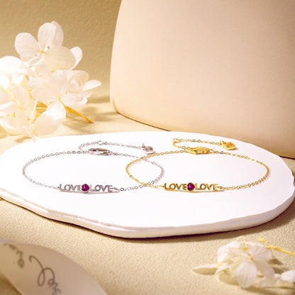 [Max Jewelry ]Romantic Heart Shape Lover Bracelet