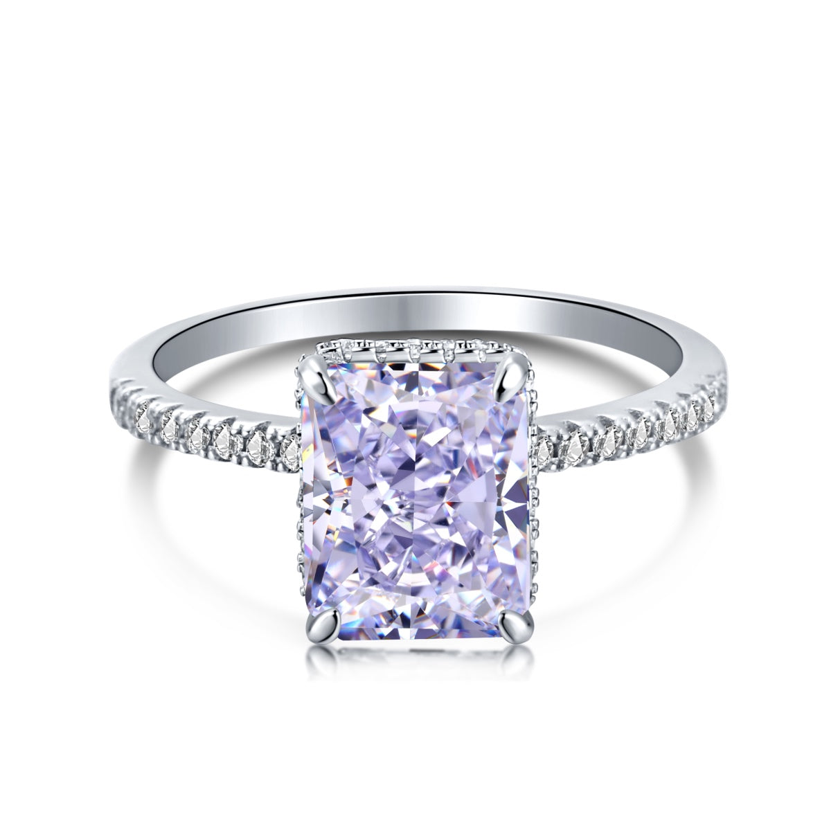 [Max Jewelry ]4.0 Carat Luxurious Engagement Ring