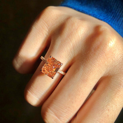 [Max Jewelry ]4.0 Carat Luxurious Engagement Ring