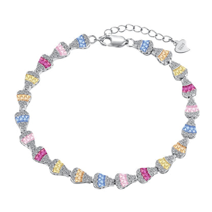 [Max Jewelry ]Radiant Water Drop Shape Daily Bracelet