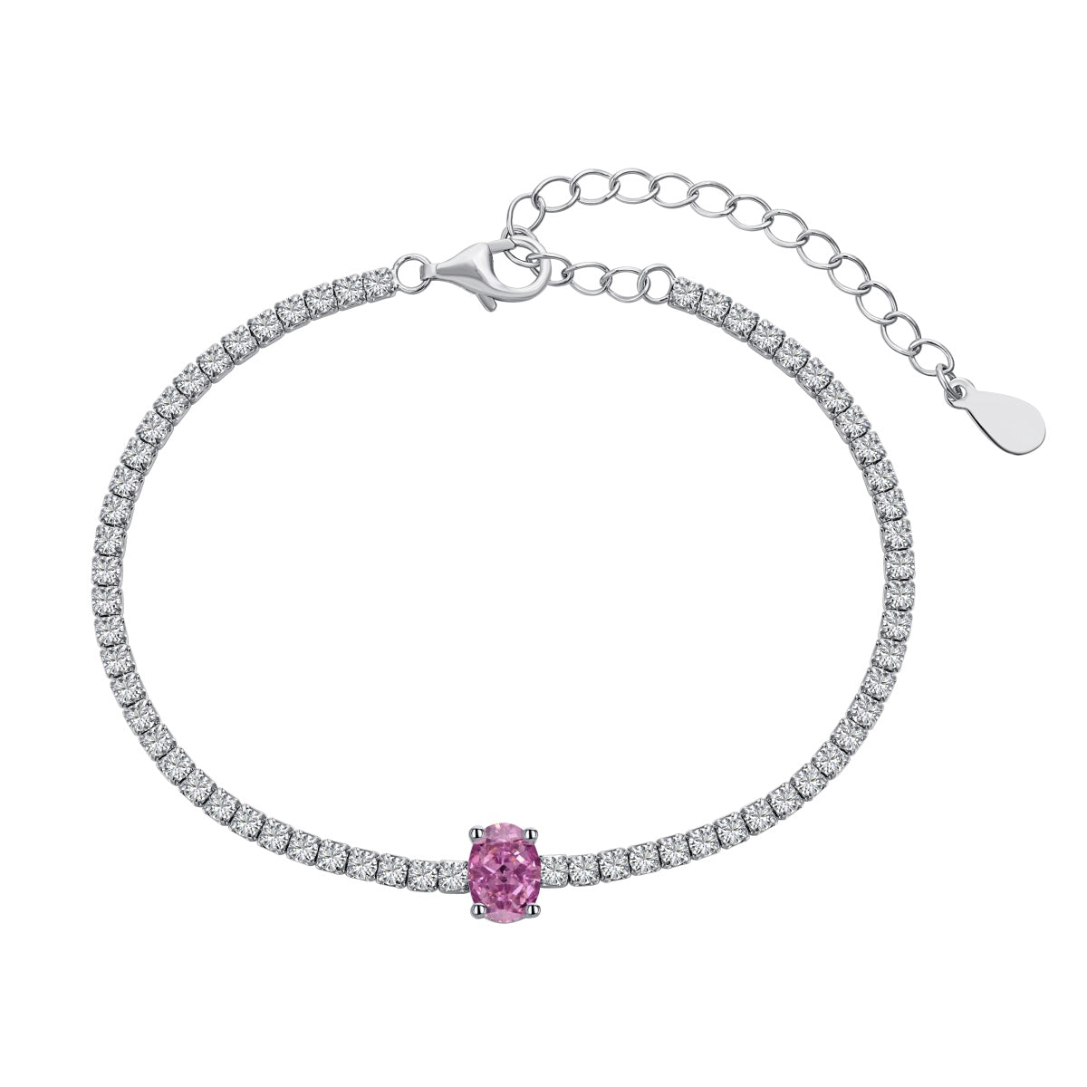 [Max Jewelry ]0.75 Carat Exquisite Oval Cut Daily Bracelet