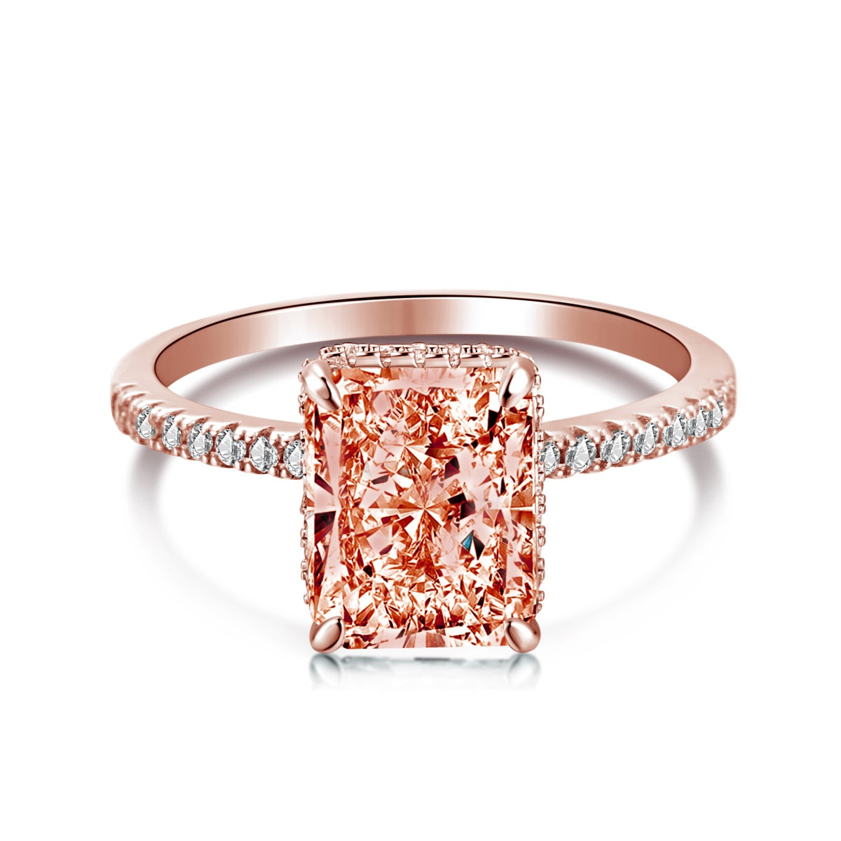 [Max Jewelry ]4.0 Carat Luxurious Engagement Ring