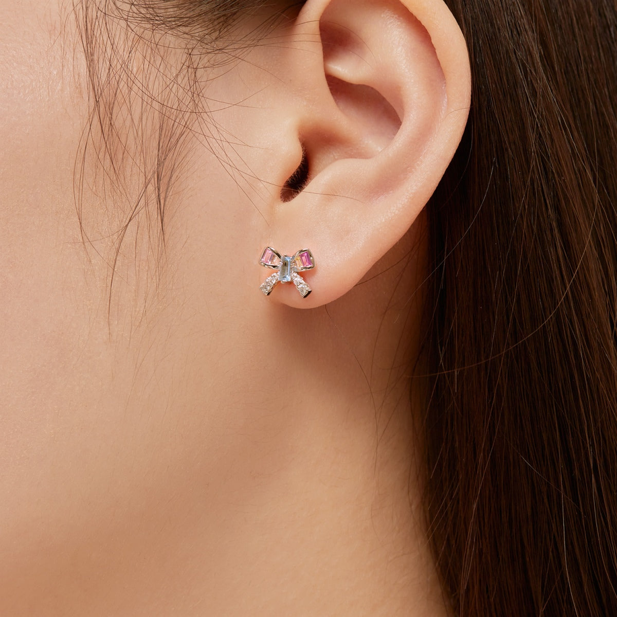 [Max Jewelry ]Ornate Butterfly Shape Daily Earrings