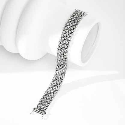 [Max Jewelry ]Ornate Elegant Round Cut Party Bracelet