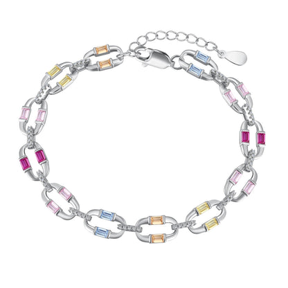 [Max Jewelry ]Dazzling Colorful Daily Bracelet