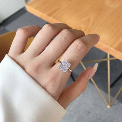 [Max Jewelry ]4.0 Carat Ornate Enchanting Radiand Cut Banquet Ring