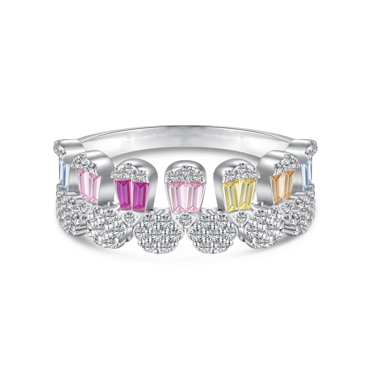 [Max Jewelry ]Gorgeous Radiant Cut Daily Ring