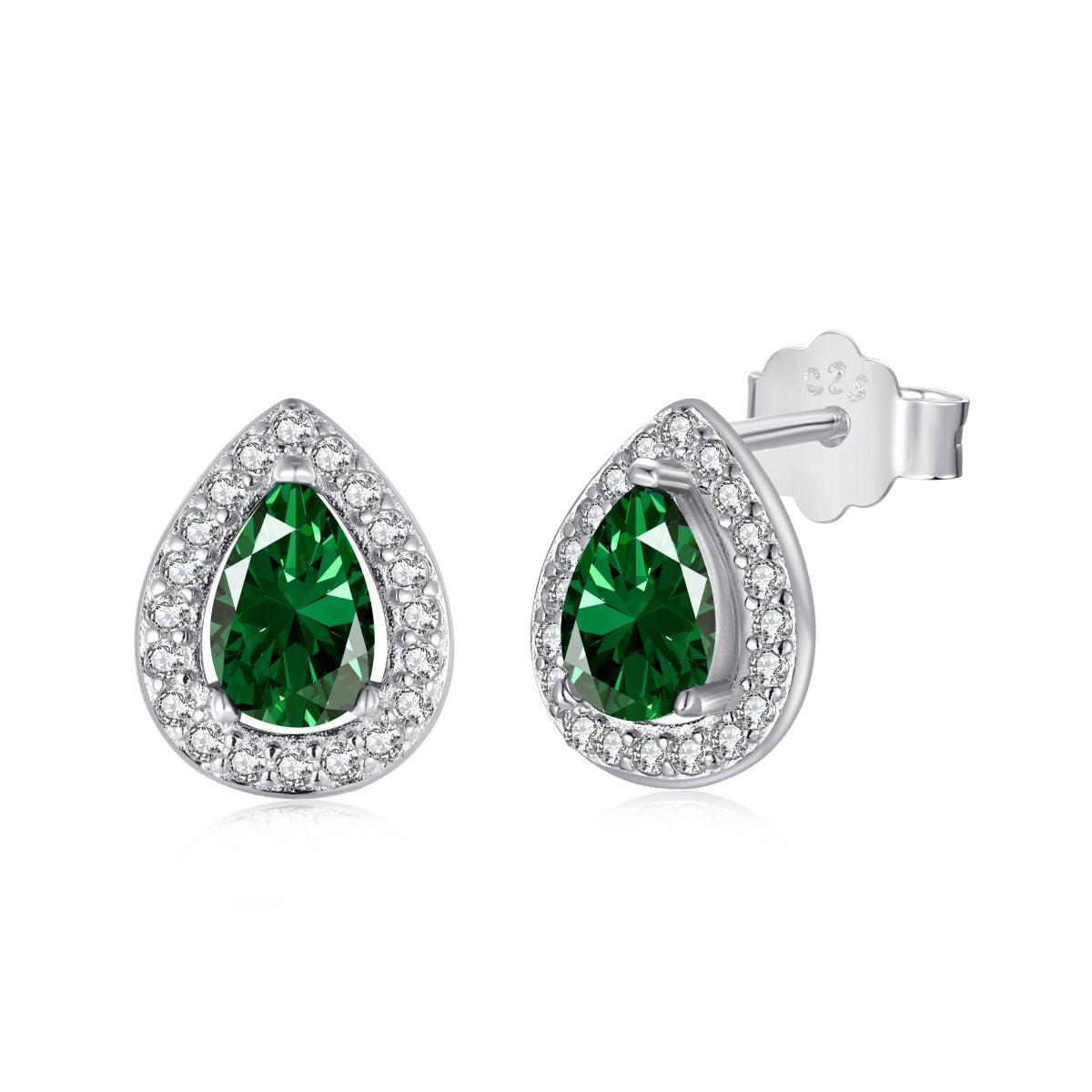 [Max Jewelry ]Luxurious Water Drop Shape Earrings
