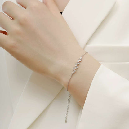 [Max Jewelry ]Elegant Wheat Leaves Shape Bracelet